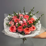 Roses and Peonies Bouquet - ART Flowers LA