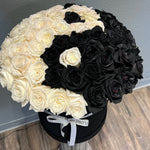Yin & Yang Flower Box - ART Flowers LA