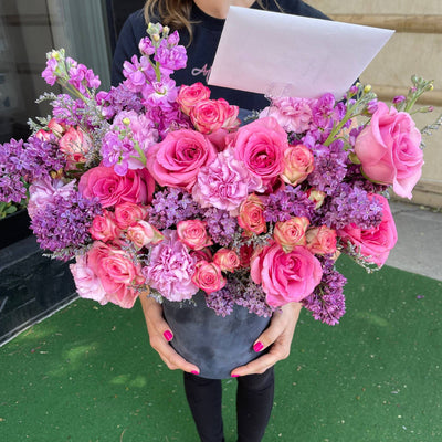 Lilac and Roses - ART Flowers LA