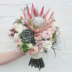 Modern Wedding Bouquet - ART Flowers LA