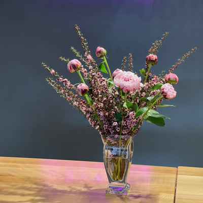 Peonies and Cherry Blossoms - ART Flowers LA