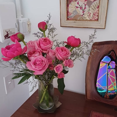 Peonies and Roses - ART Flowers LA