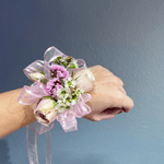 Pink and White Flowers Corsage - ART Flowers LA