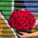 Red in a Black - ART Flowers LA