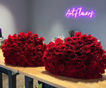 Red Roses upon request - ART Flowers LA