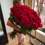 Red Roses upon request - ART Flowers LA