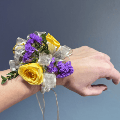 Yellow Roses Corsage - ART Flowers LA