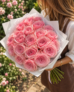 Bouquet - Pink O'Hara - 25 or 50 Garden Roses