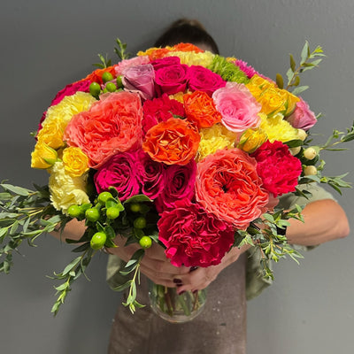 Autumn in your Hands - ART Flowers LA