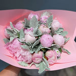 Peony Kiss Bouquet - ART Flowers LA
