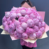 Peonies by stem