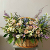 Large Spring Flower Basket