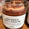 Chocoholic Donut Judge Me Candle