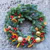 Orange Wreath