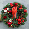 Red Romance Wreath
