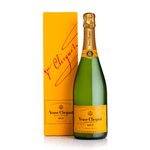 A Bottle of Champagne Veuve Clicquot - ART Flowers LA