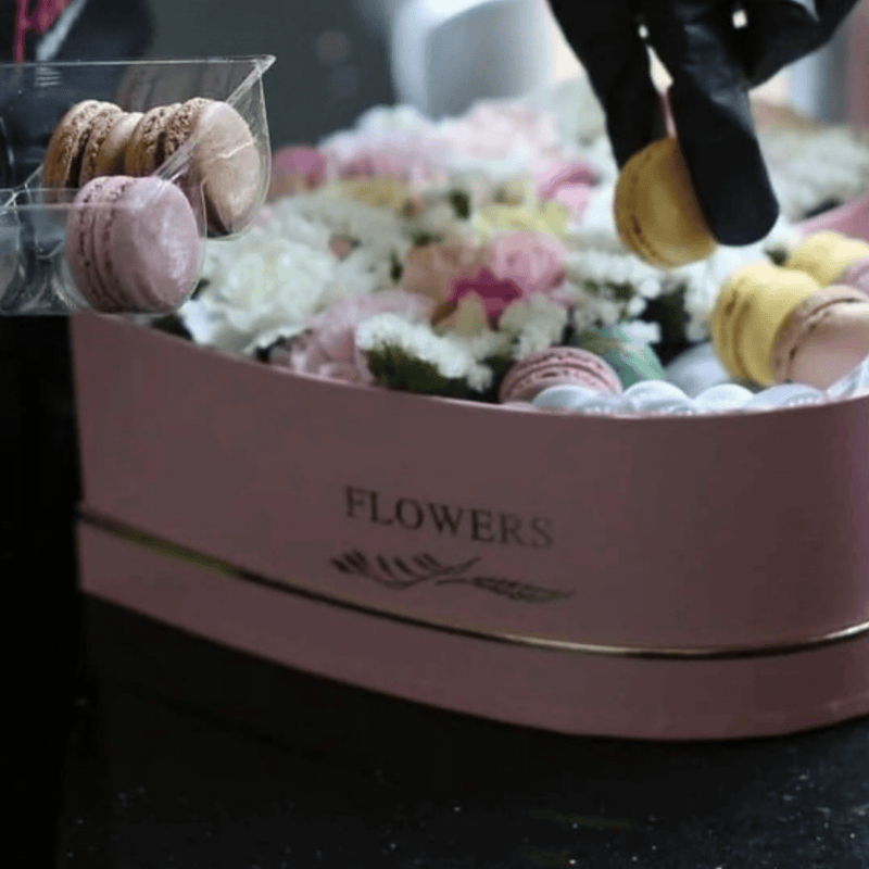 Flowers and Macarons - ART Flowers LA