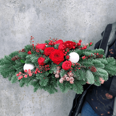 Holiday Centerpiece - ART Flowers LA