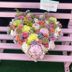 Peonies Heart - ART Flowers LA