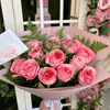 Pink Garden Roses - ART Flowers LA