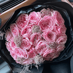 Pink Roses and Happiness - ART Flowers LA