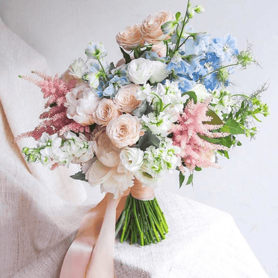 Pureness Wedding Bouquet - ART Flowers LA