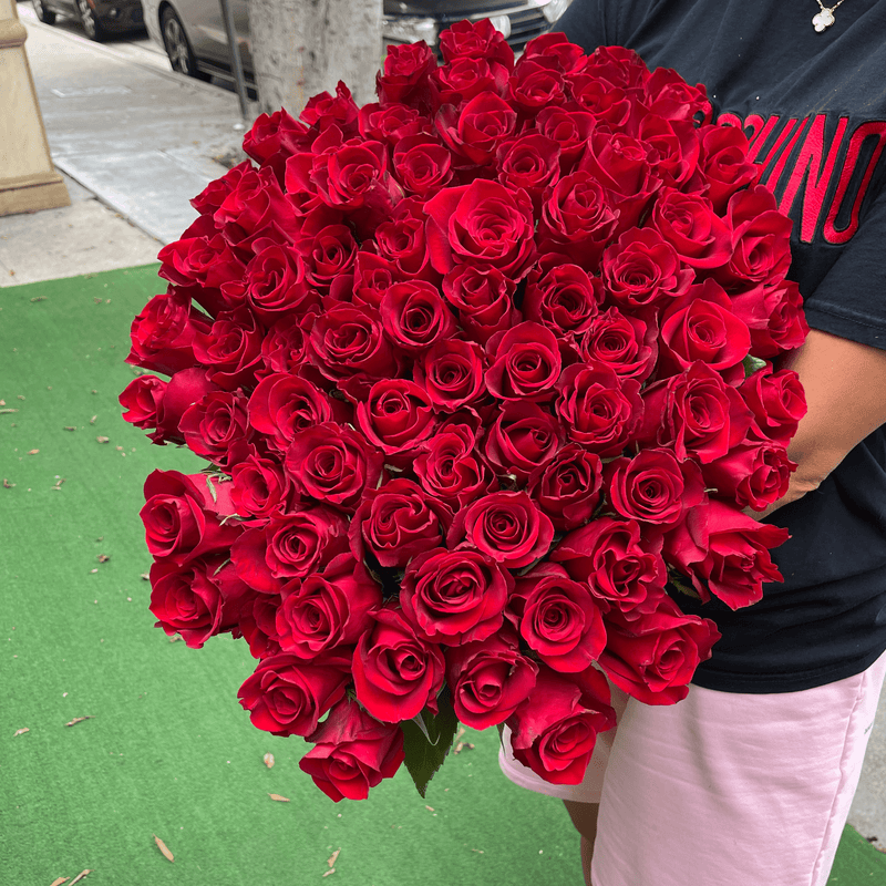 Red Roses upon request - ART Flowers LA