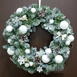 White Wreath - ART Flowers LA